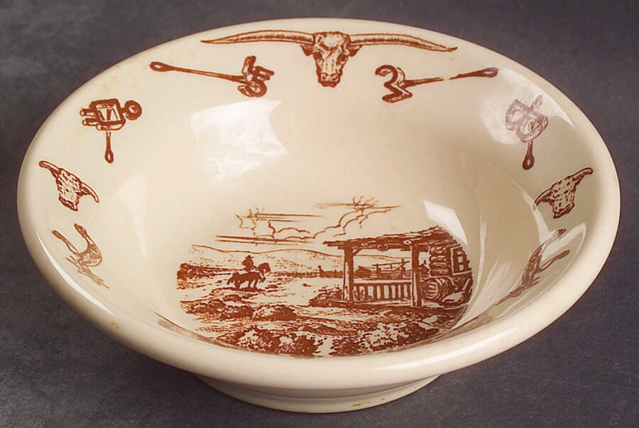 El Rancho Fruit/Dessert (Sauce) Bowl by Wallace (American)-1
