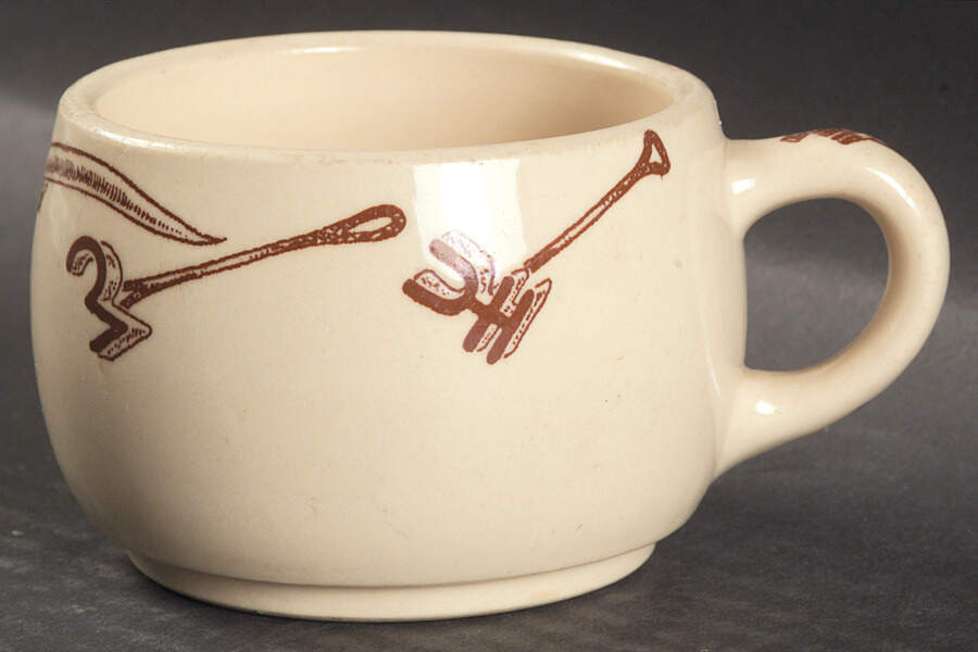 El Rancho Flat Cup by Wallace (American)-1