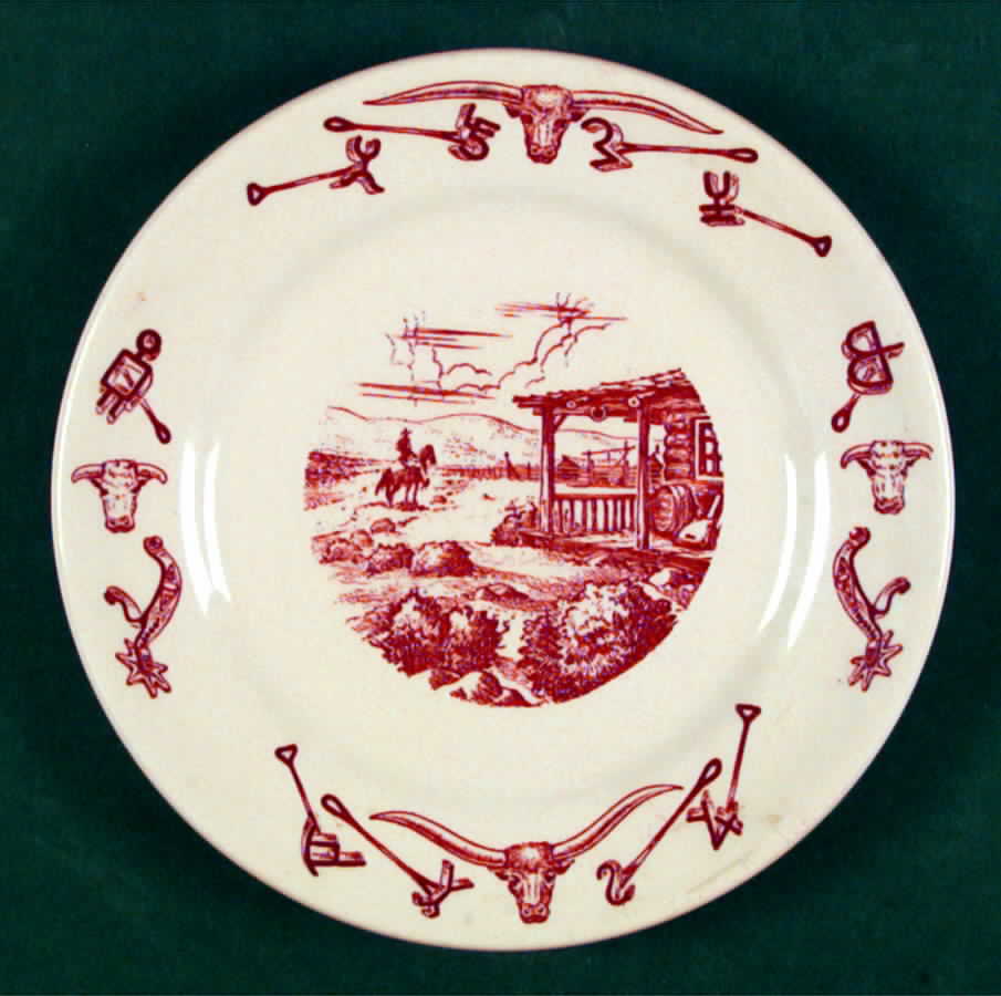 El Rancho Salad Plate by Wallace (American)-1