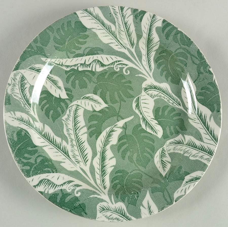 Palm Green (USA) Dinner Plate by Wallace (American)-1