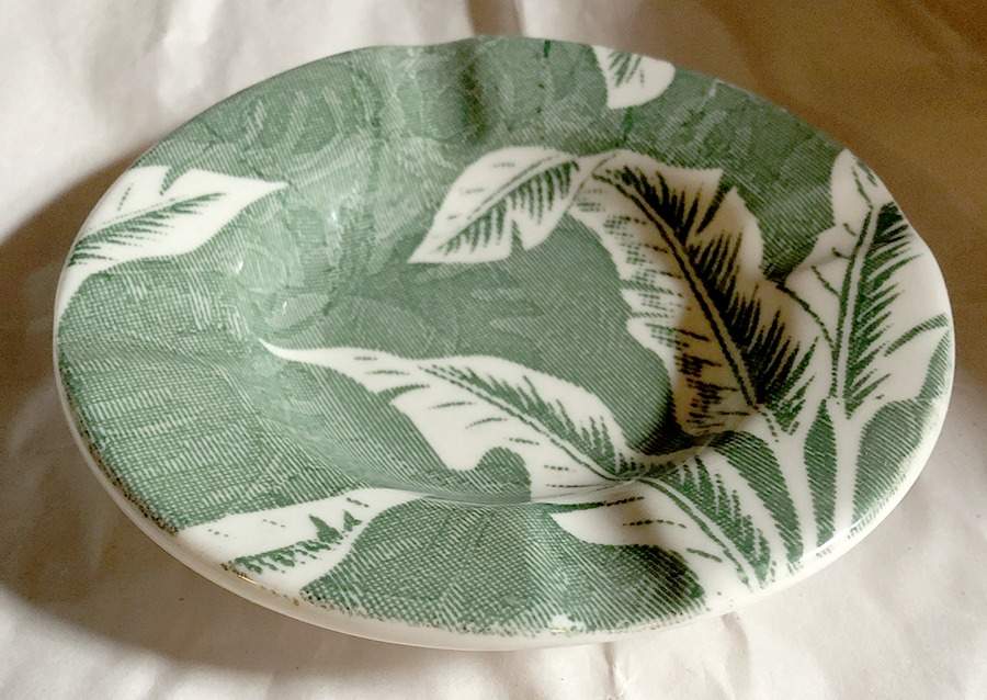 Palm Green (USA) Small Ashtray by Wallace (American)-1