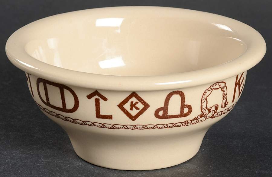 Rodeo Rim Fruit/Dessert (Sauce) Bowl by Wallace (American)-1