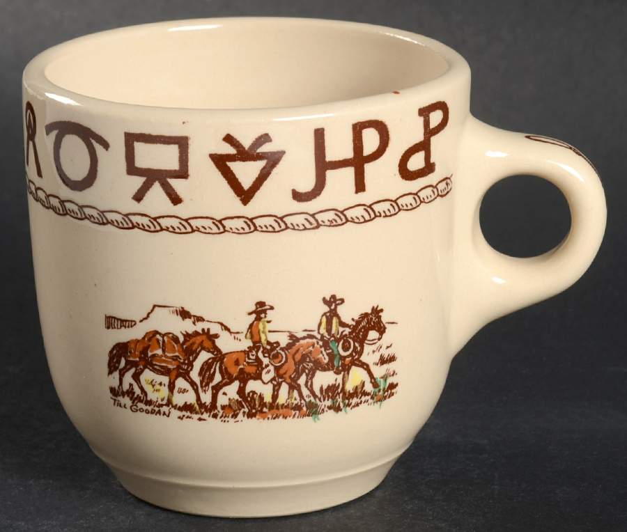 Rodeo Flat Cup by Wallace (American)-1