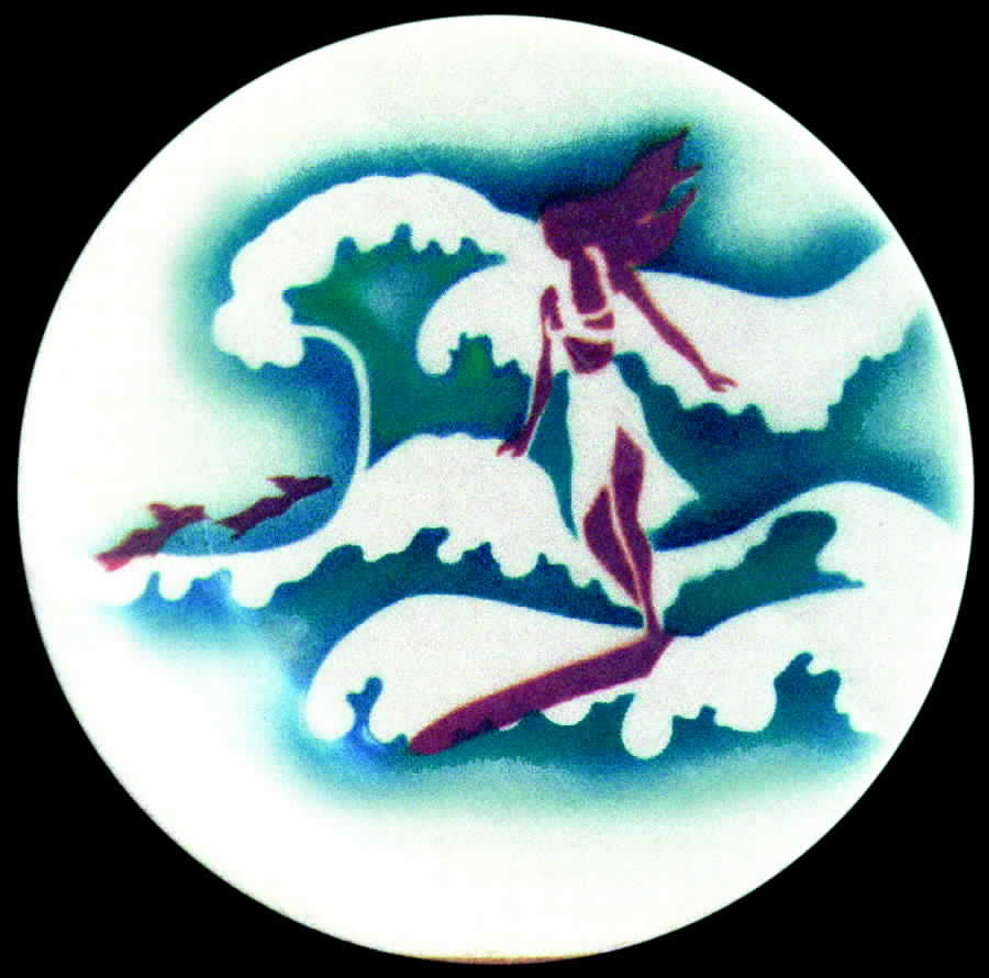 WAL4 Salad Plate by Wallace (American)-1