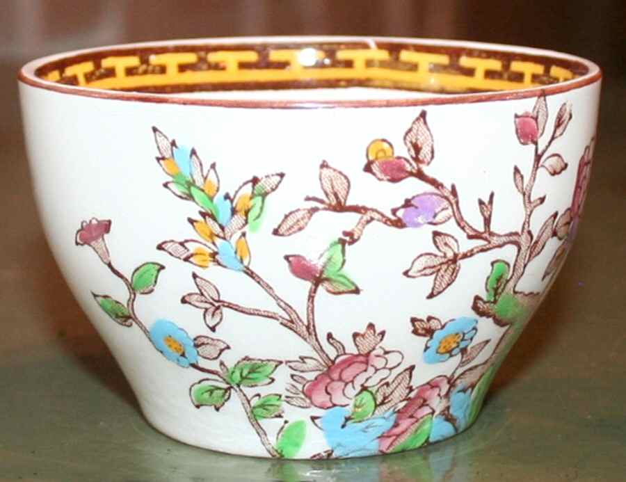 Indian Tree Mini Open Sugar Bowl by Washington Pottery-1