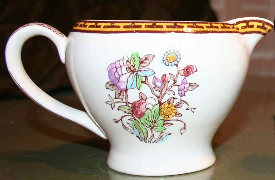 Indian Tree Creamer by Washington Pottery-1