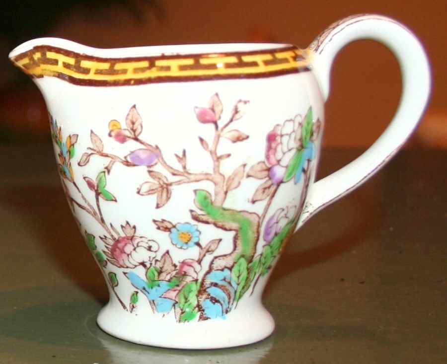 Indian Tree Mini Creamer by Washington Pottery-1