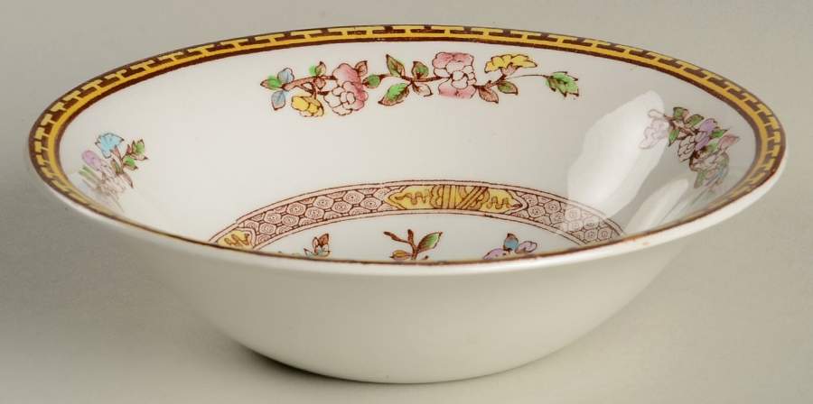 Indian Tree Coupe Cereal Bowl by Washington Pottery-1