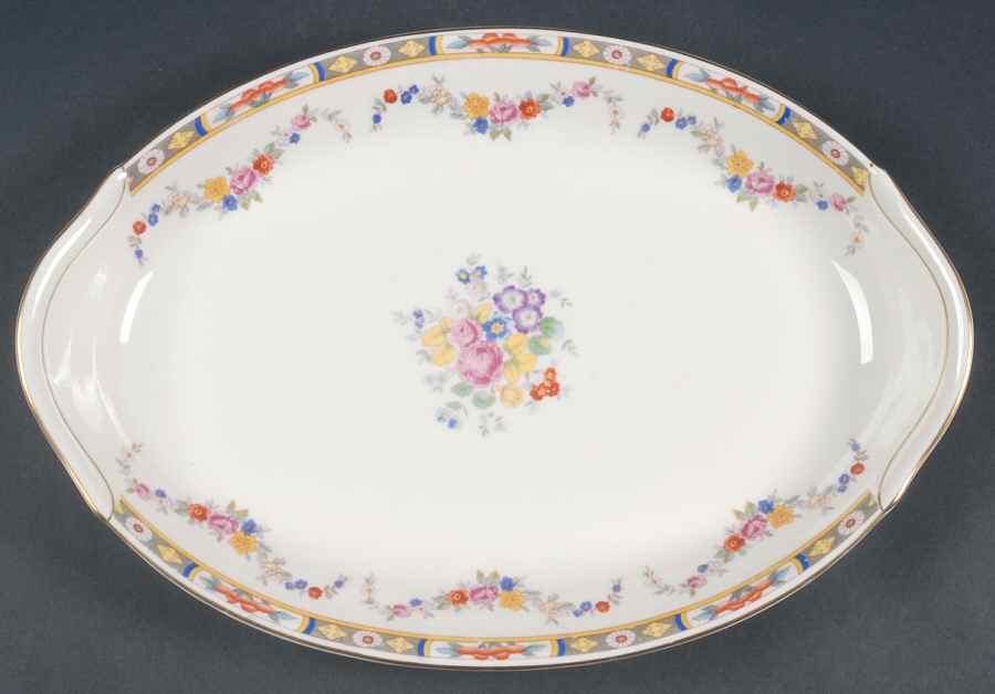 9294 13" Oval Serving Platter by Warwick-1