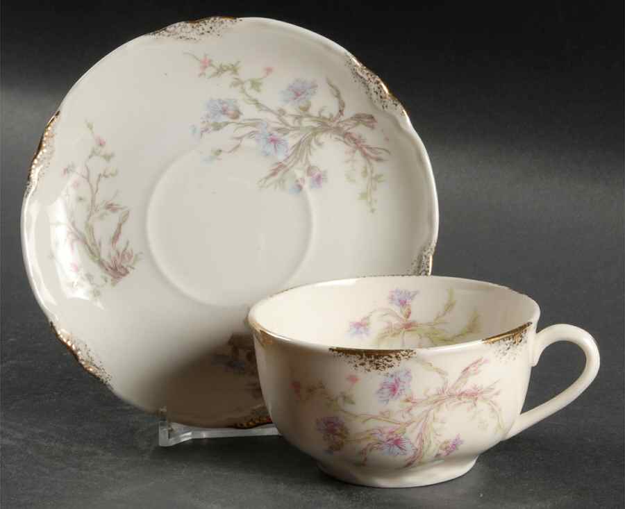 A2002 Flat Cup & Saucer Set by Warwick-1