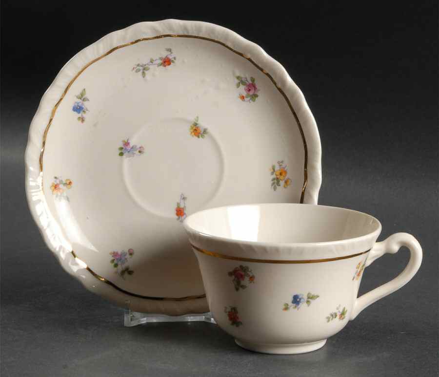 AB-514 Flat Cup & Saucer Set by Warwick-1