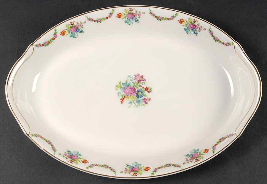 AB9363 13" Oval Serving Platter by Warwick-1