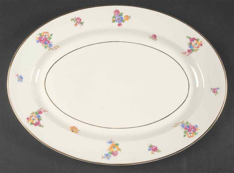 AB9428 14" Oval Serving Platter by Warwick-1