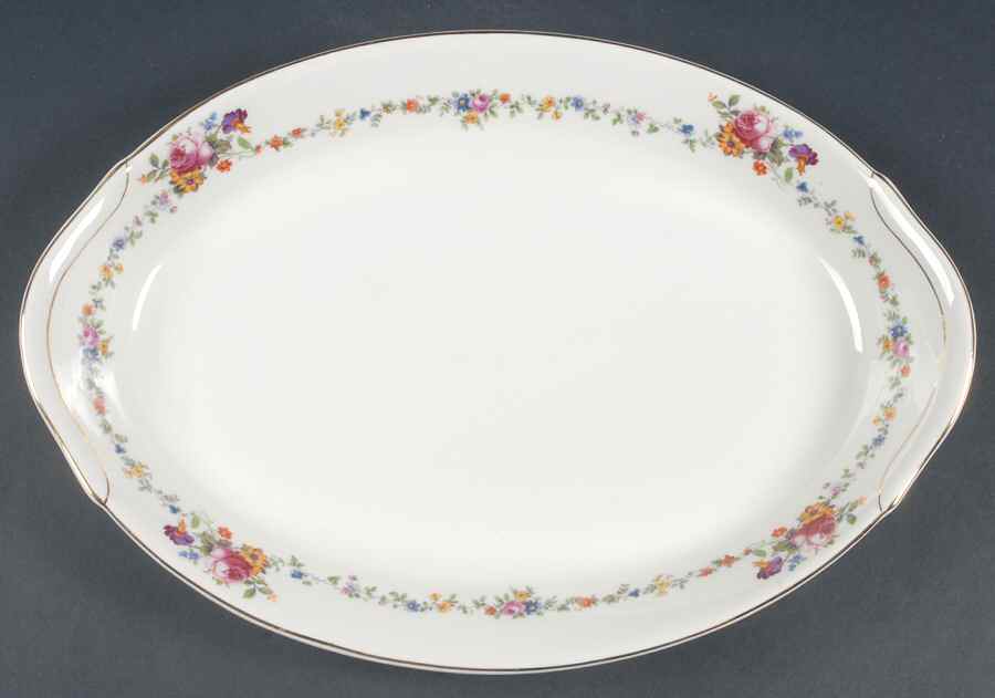 AB9474 15" Oval Serving Platter by Warwick-1