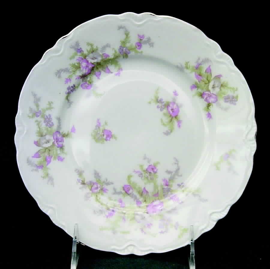 Apple Blossom (Thin Gold Trim) Salad Plate by Warwick-1