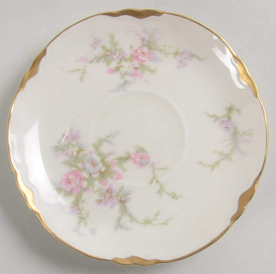 Avon Rose Saucer for Demitasse Cup by Warwick-1