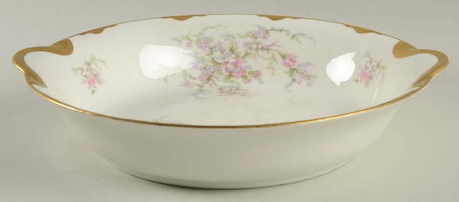 Avon Rose 10" Round Vegetable Bowl by Warwick-1