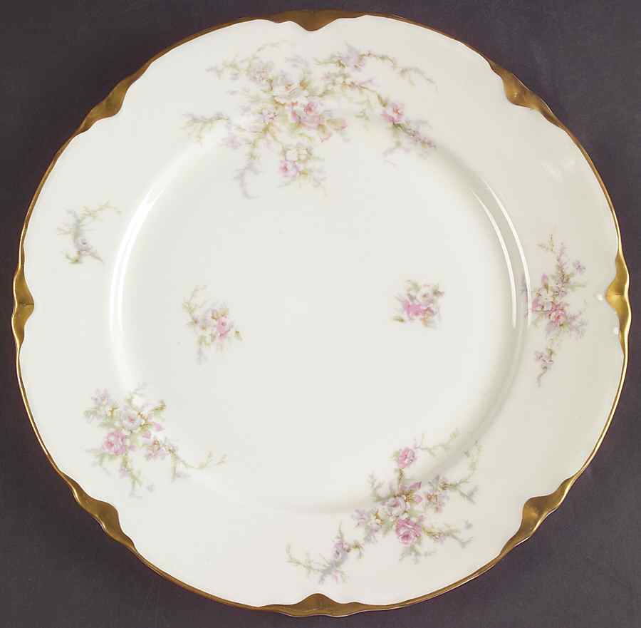Avon Rose Dinner Plate by Warwick-1