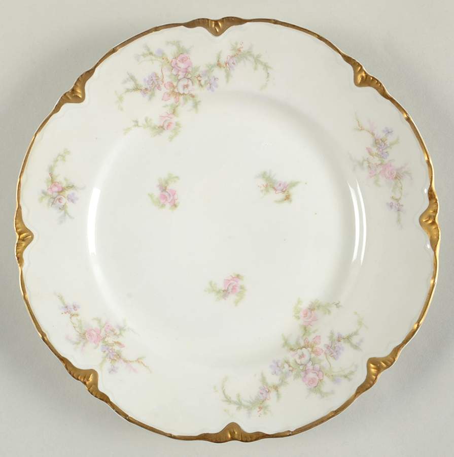 Avon Rose Luncheon Plate by Warwick-1