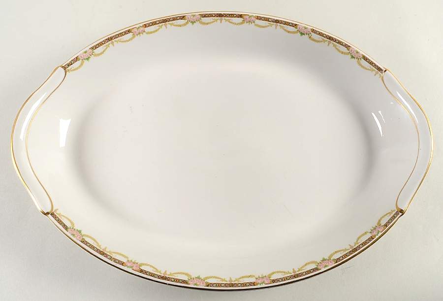 B9059 15" Oval Serving Platter by Warwick-1