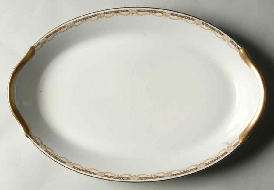 B9059 17" Oval Serving Platter by Warwick-1