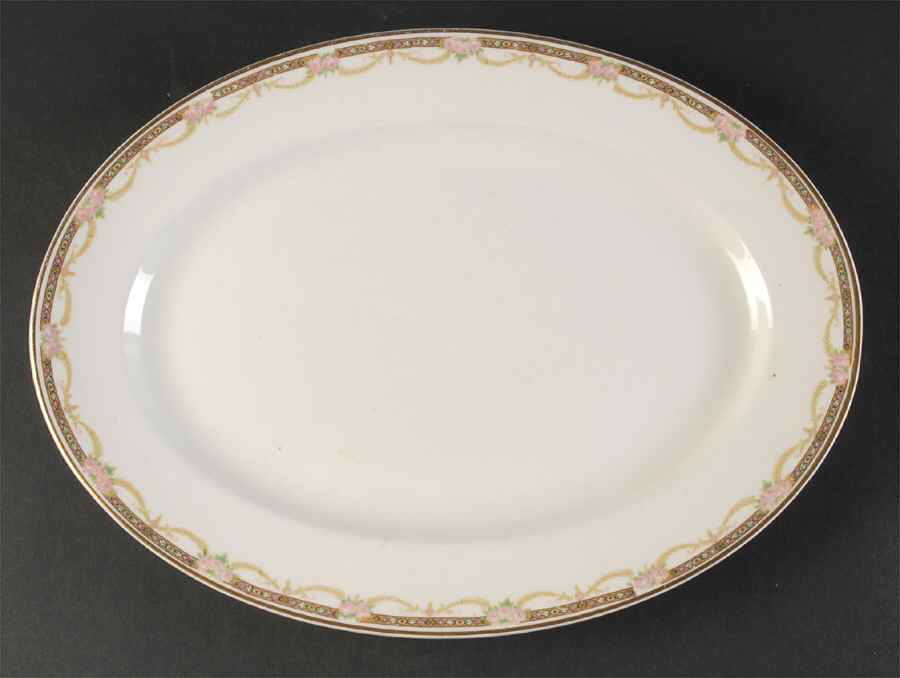 B9059 12" Oval Serving Platter by Warwick-1