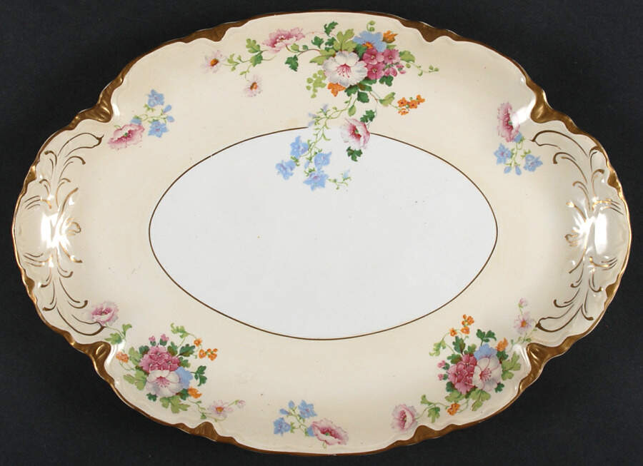 C2047 13" Oval Serving Platter by Warwick-1