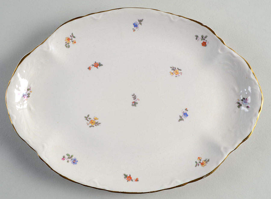 C2079 11" Oval Serving Platter by Warwick-1