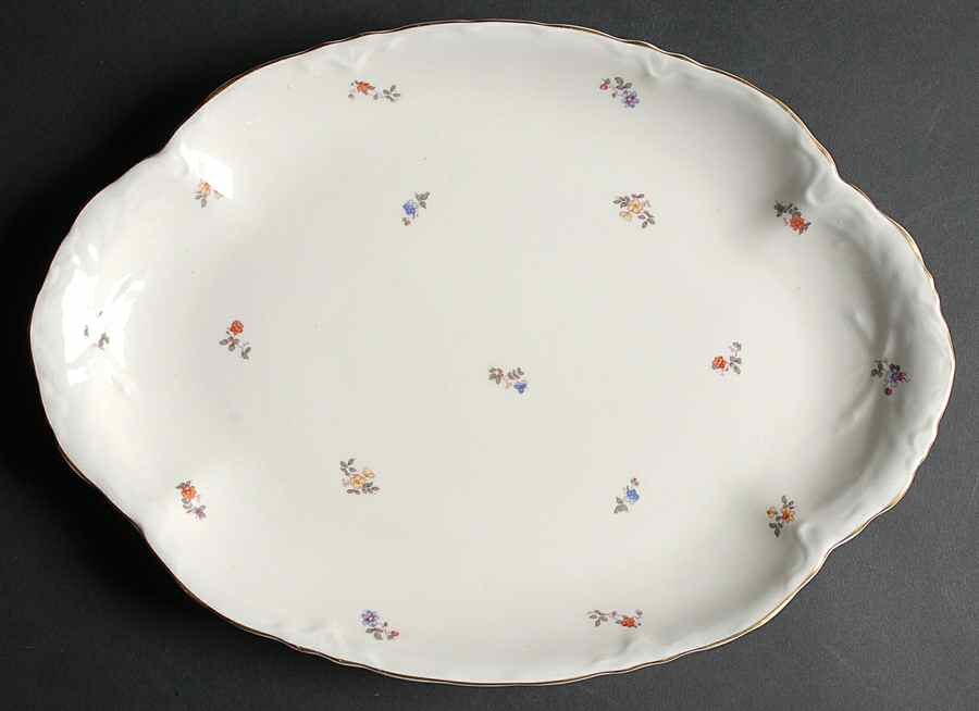 C2079 14" Oval Serving Platter by Warwick-1