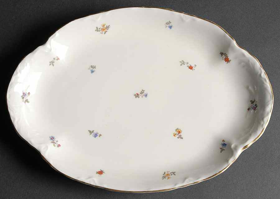 C2079 12" Oval Serving Platter by Warwick-1