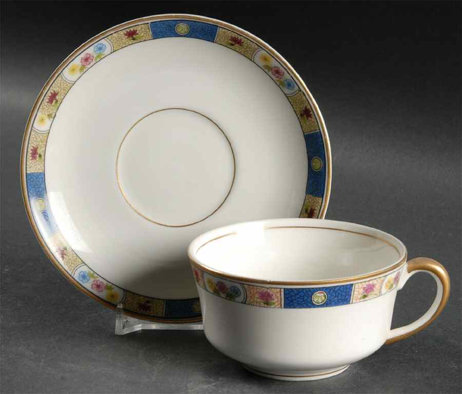 C9232 Flat Cup & Saucer Set by Warwick-1