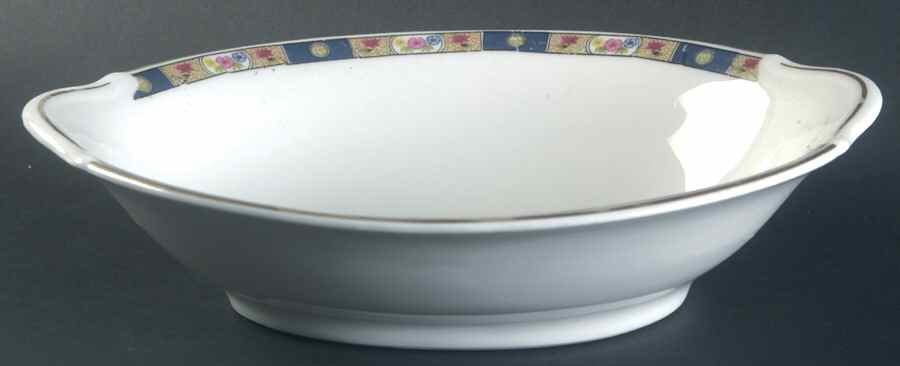 C9232 10" Oval Vegetable Bowl by Warwick-1