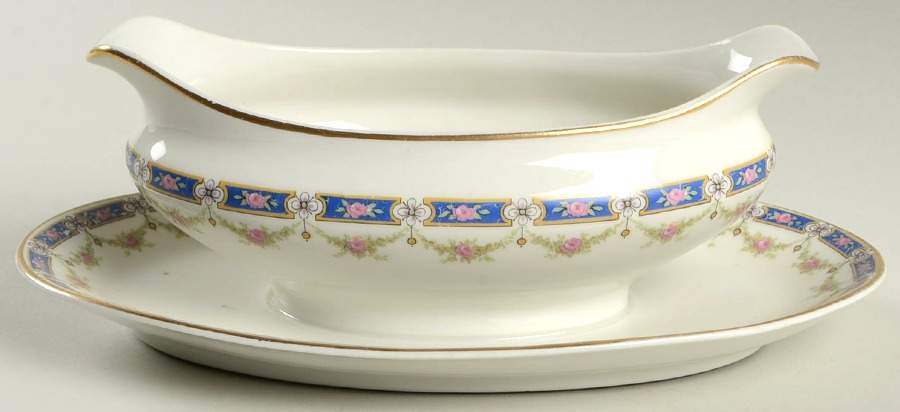 C9265 Gravy Boat with Attached Underplate by Warwick-1