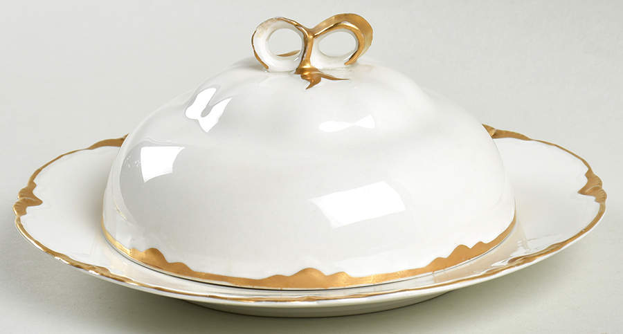 Chateau Round Covered Butter by Warwick-1
