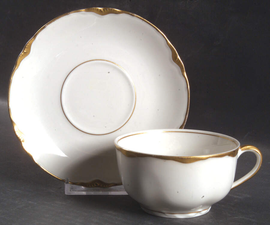 Chateau Flat Cup & Saucer Set by Warwick-1