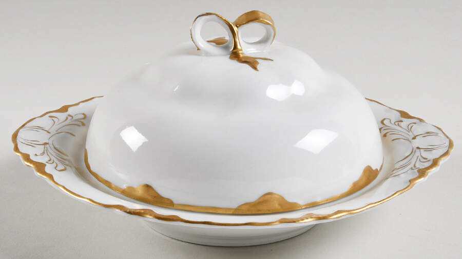 Chateau Round Covered Butter by Warwick-1