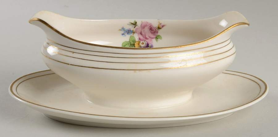 D9336 Gravy Boat with Attached Underplate by Warwick-1