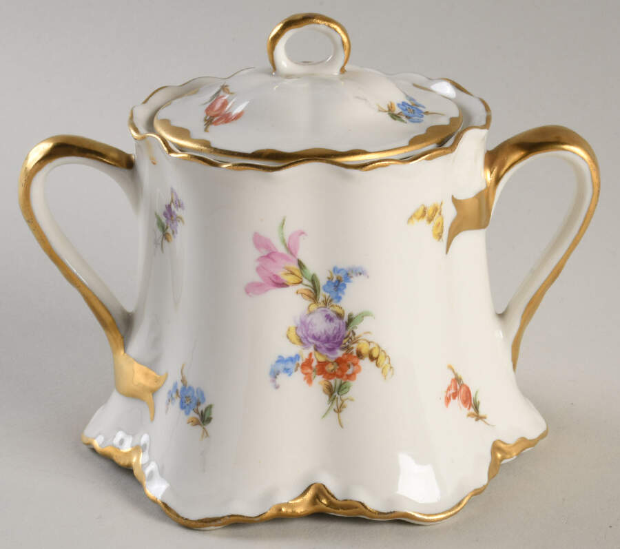 Dresden Sugar Bowl & Lid by Warwick-1