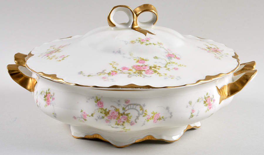 June Bride Round Covered Vegetable by Warwick-1