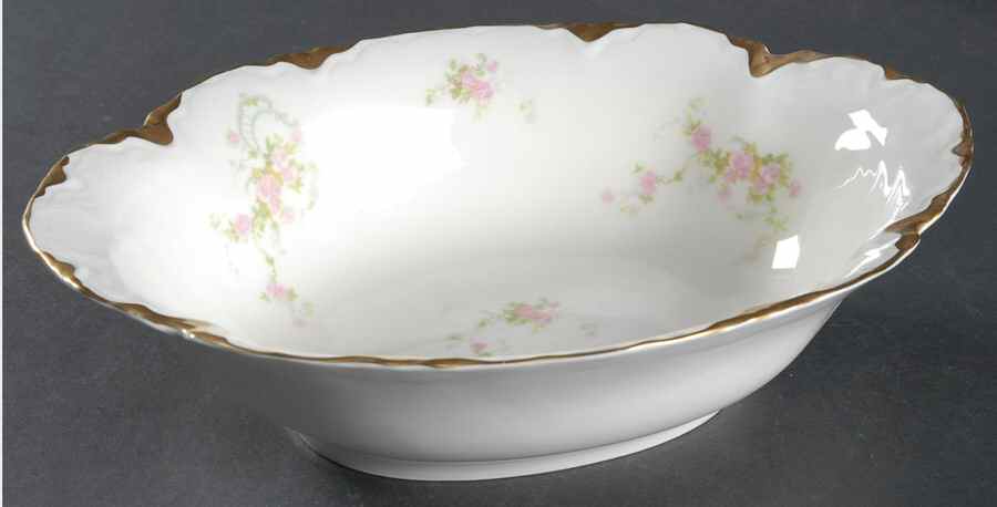 June Bride 9" Oval Vegetable Bowl by Warwick-1