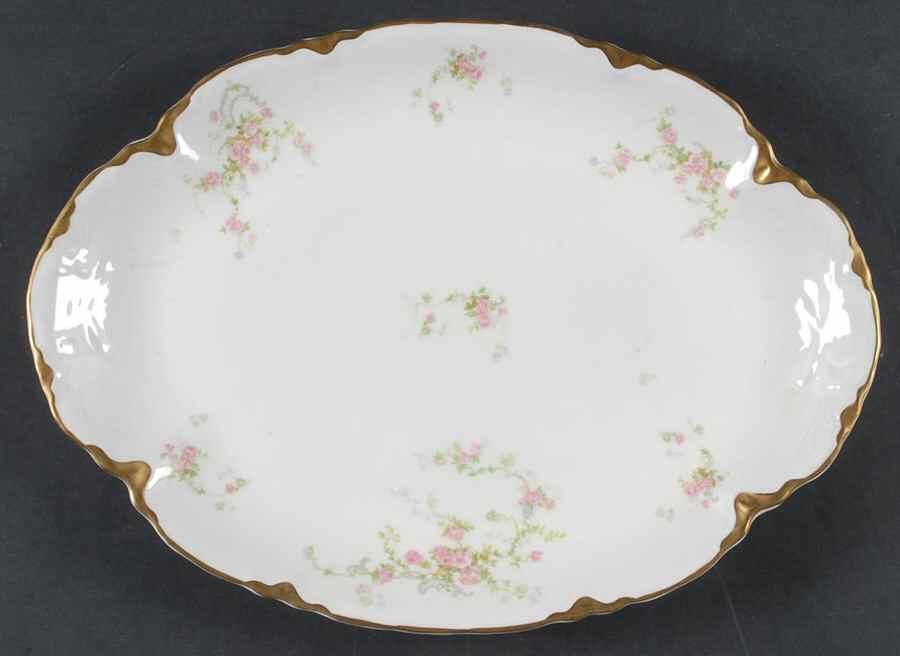 June Bride 13" Oval Serving Platter by Warwick-1