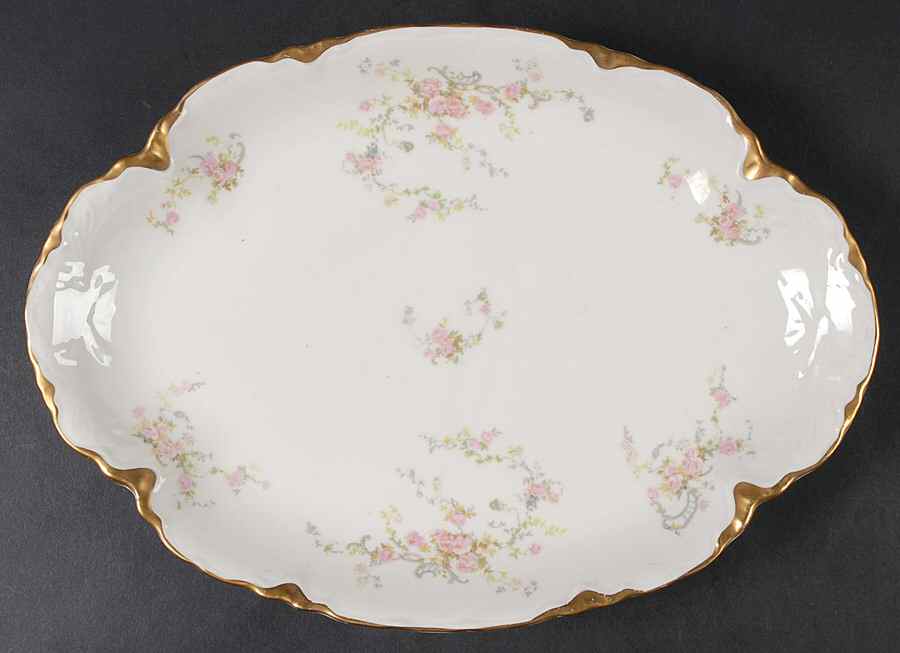 June Bride 12" Oval Serving Platter by Warwick-1