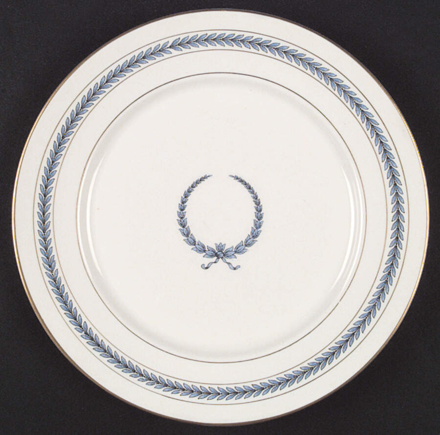 Neo Classic Blue (9566, Smooth) Dinner Plate by Warwick-1