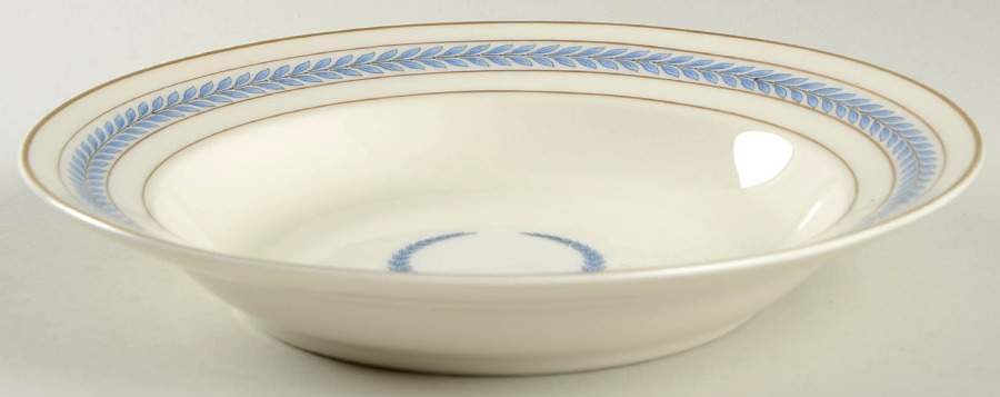 Neo Classic Blue (9566, Smooth) Rim Soup Bowl by Warwick-1