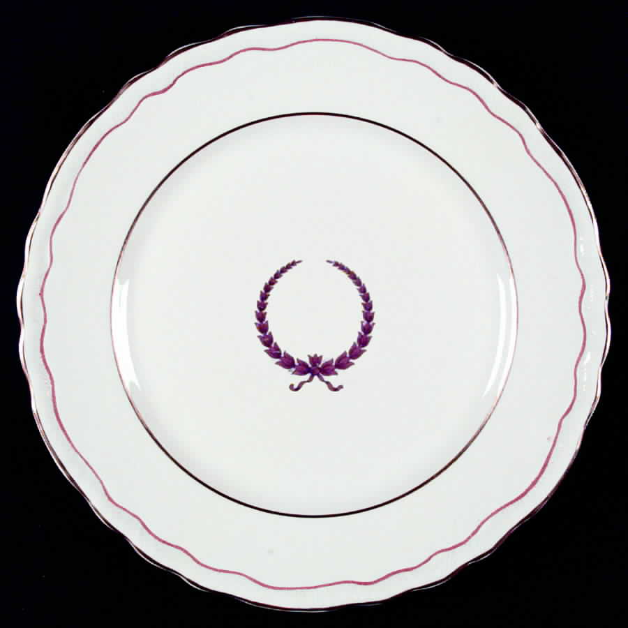 Neo Classic Red (Scallop) Dinner Plate by Warwick-1