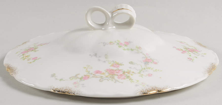 Old Abbey Lid for Round Vegetable by Warwick-1