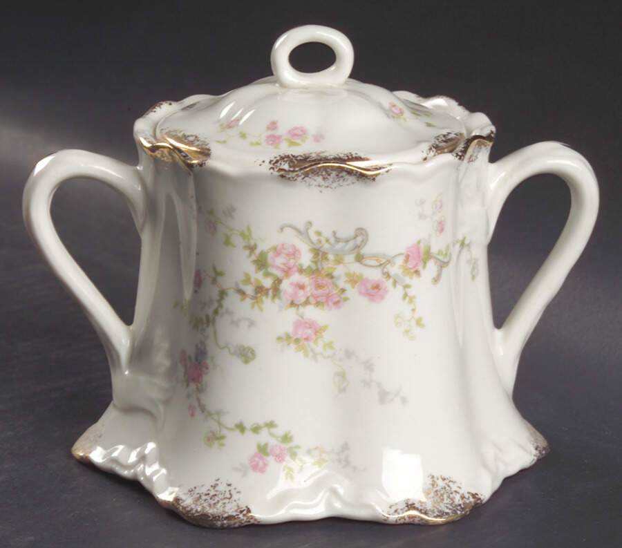 Old Abbey Sugar Bowl & Lid by Warwick-1