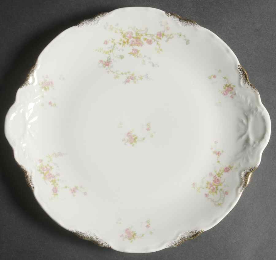 Old Abbey Handled Cake Plate by Warwick-1