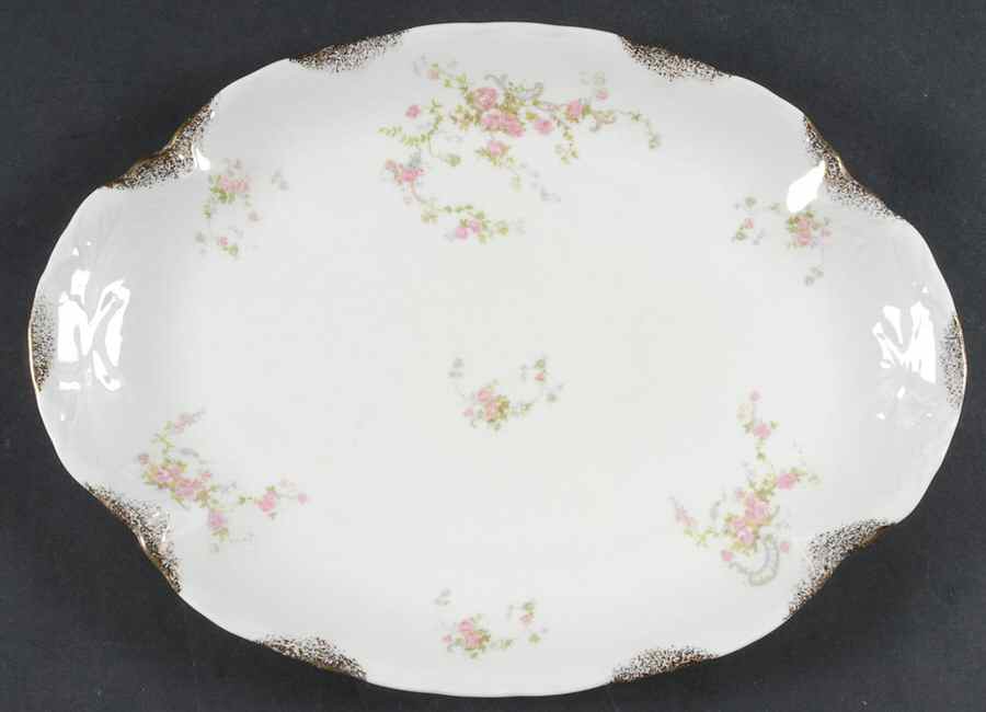 Old Abbey 12" Oval Serving Platter by Warwick-1
