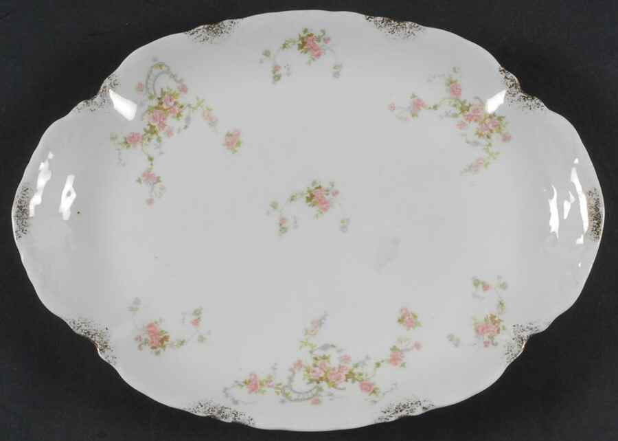Old Abbey 11" Oval Serving Platter by Warwick-1